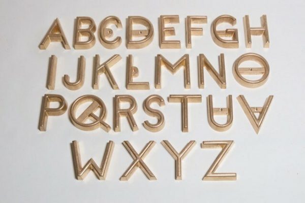 L & H Set of Letters (A-Z) Freeze Branding Irons